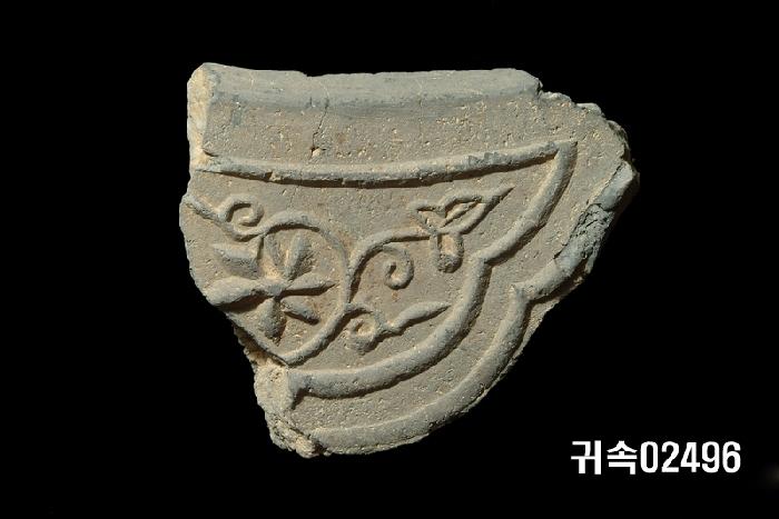 花文平瓦當 이미지