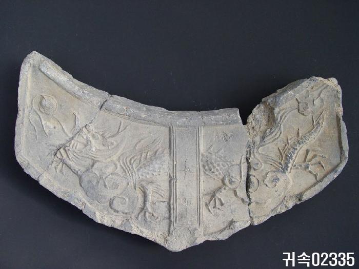 龍文平瓦當 이미지