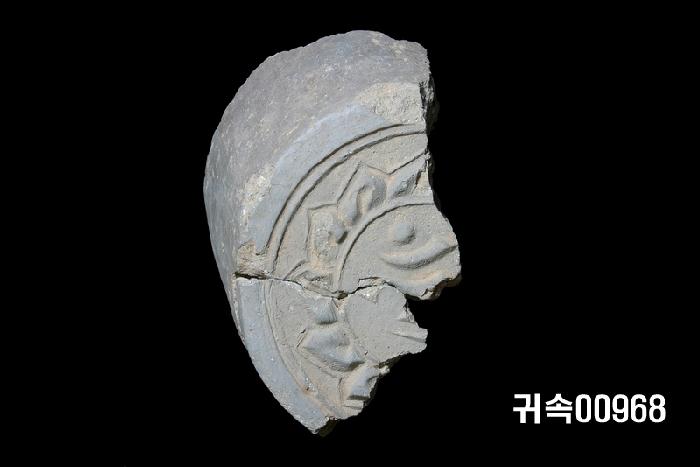 梵字文圓瓦當 이미지
