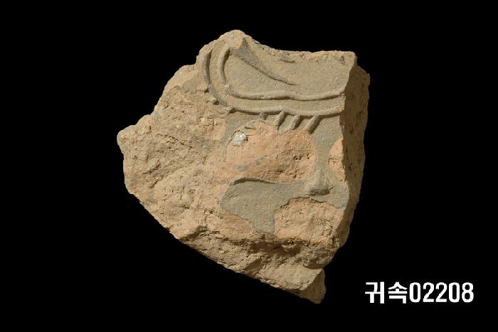 梵字文平瓦當 이미지