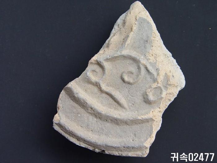 花文平瓦當 이미지