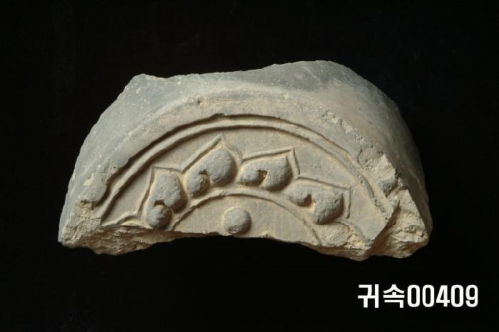 梵字文圓瓦當 이미지