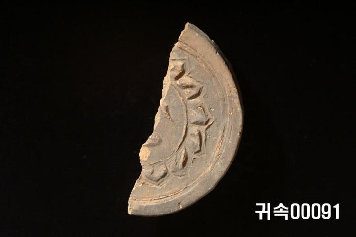 梵字文圓瓦當 이미지