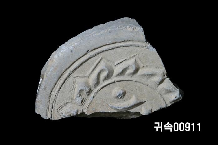 梵字文圓瓦當 이미지