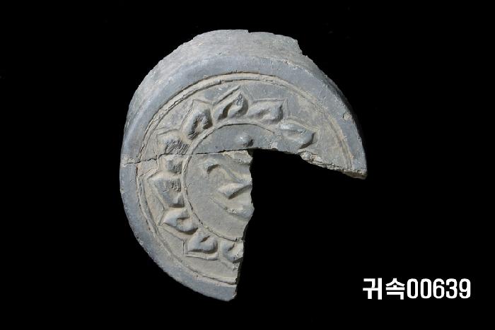 梵字文圓瓦當 이미지