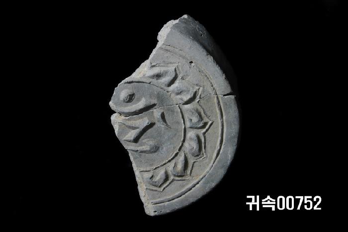 梵字文圓瓦當 이미지