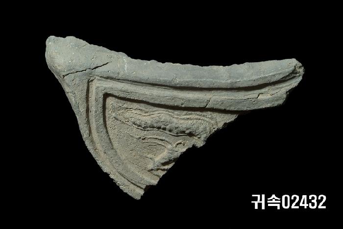 龍文平瓦當 이미지