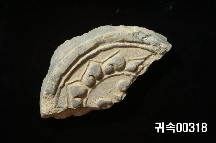 梵字文圓瓦當 이미지