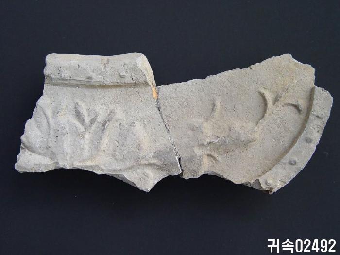 花文平瓦當 이미지