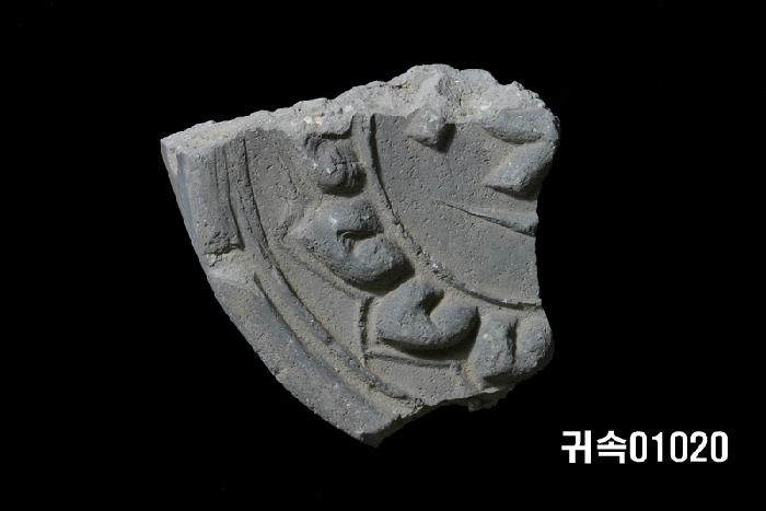 梵字文圓瓦當 이미지