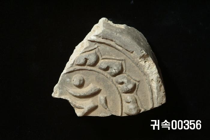 梵字文圓瓦當 이미지