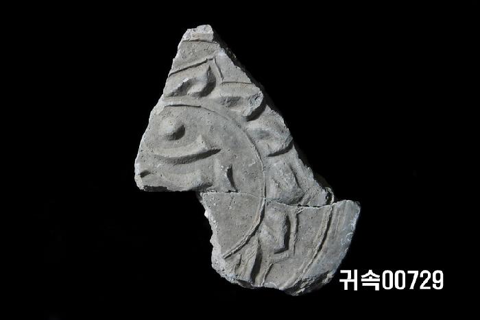 梵字文圓瓦當 이미지