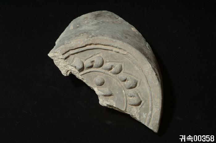 梵字文圓瓦當 이미지