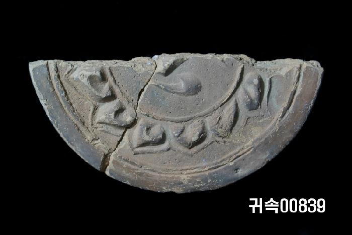 梵字文圓瓦當 이미지