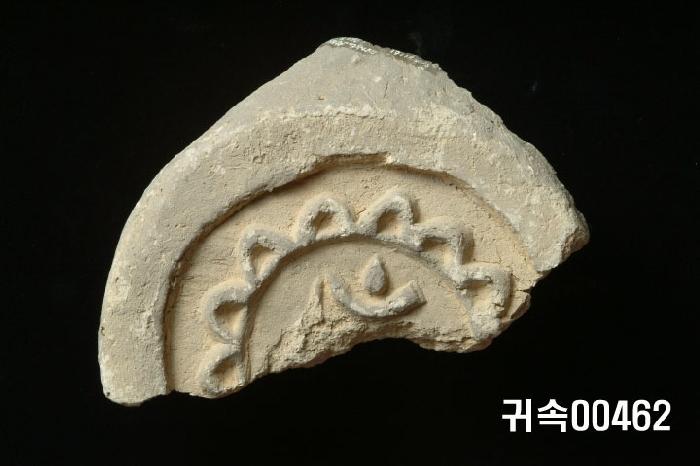 梵字文圓瓦當 이미지