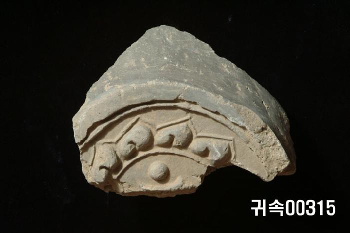 梵字文圓瓦當 이미지