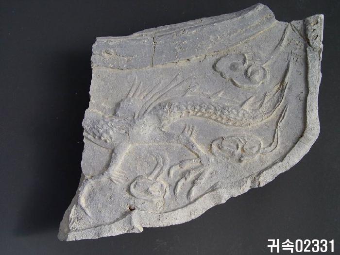 龍文平瓦當 이미지