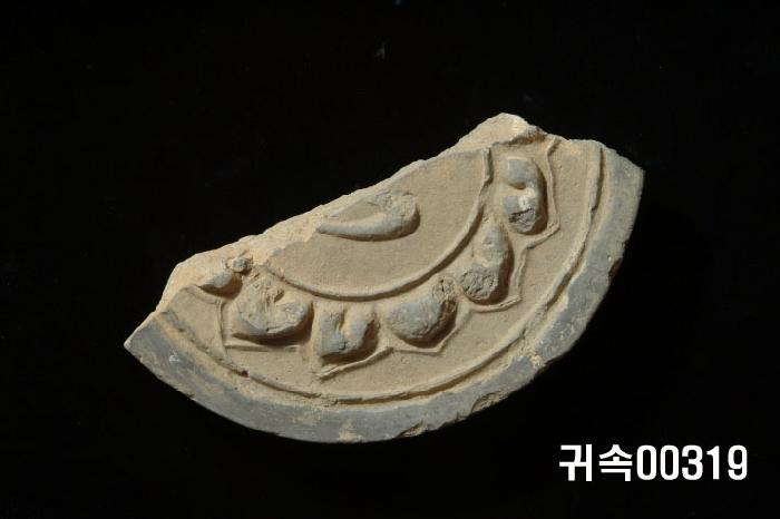 梵字文圓瓦當 이미지