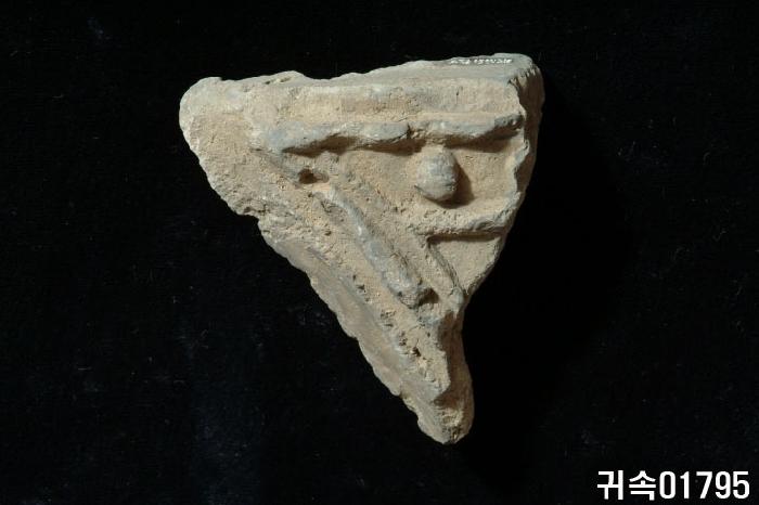 梵字文平瓦當 이미지