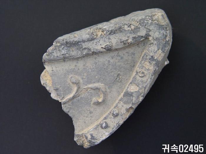花文平瓦當 이미지
