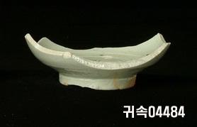 朝鮮 純白磁 鉢 底部片 이미지
