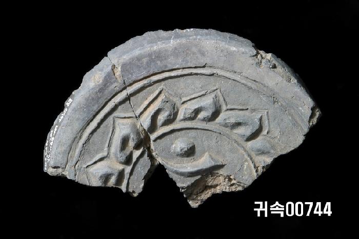 梵字文圓瓦當 이미지