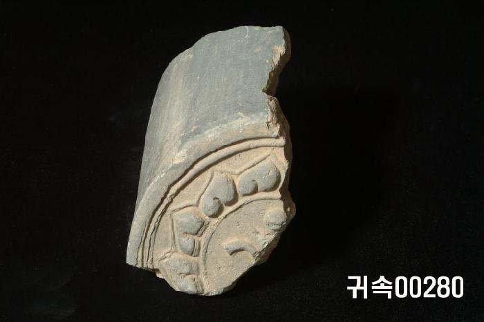 梵字文圓瓦當 이미지