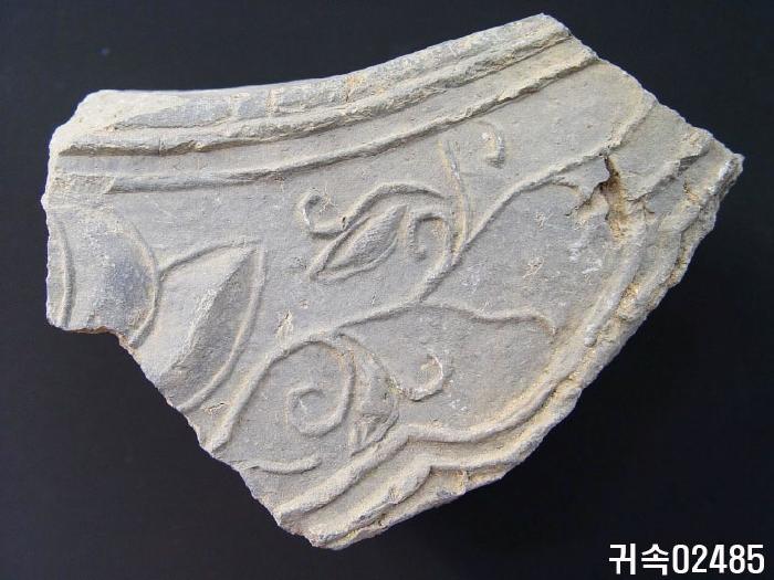 花文平瓦當 이미지