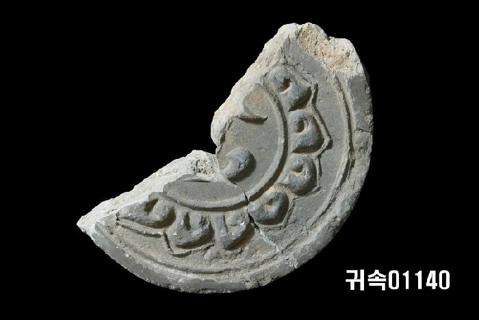 梵字文圓瓦當 이미지