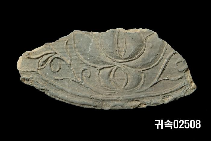 花文平瓦當 이미지