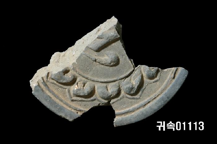 梵字文圓瓦當 이미지