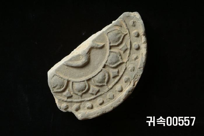 梵字文圓瓦當 이미지