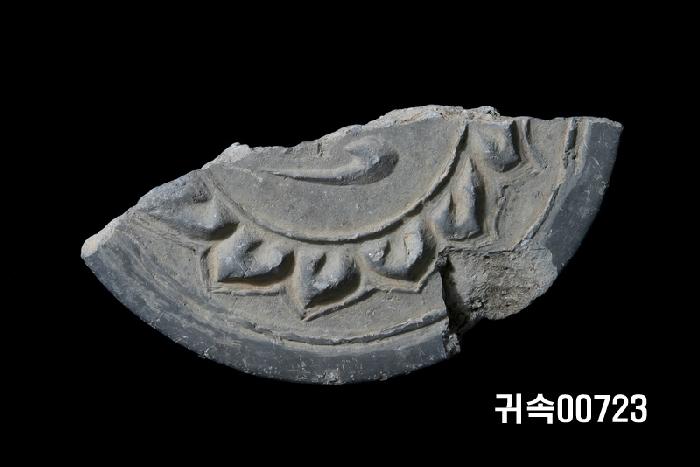 梵字文圓瓦當 이미지