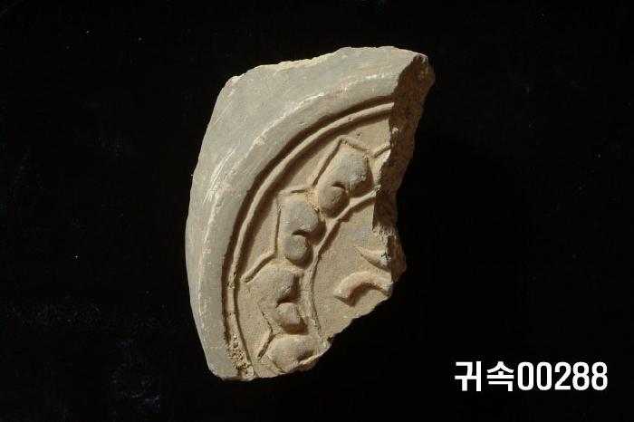 梵字文圓瓦當 이미지