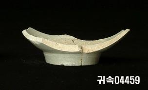 朝鮮 純白磁 鉢 底部片 이미지