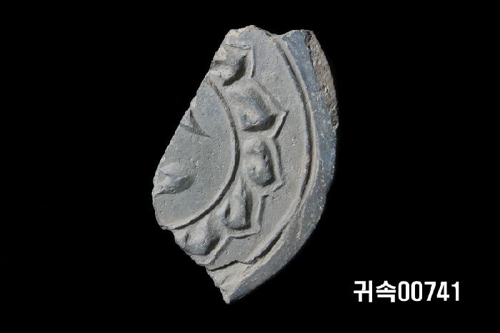 梵字文圓瓦當 이미지