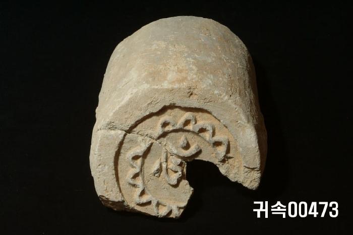 梵字文圓瓦當 이미지