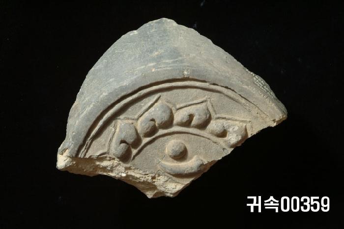 梵字文圓瓦當 이미지