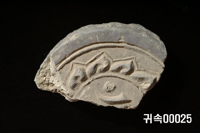 梵字文圓瓦當 이미지