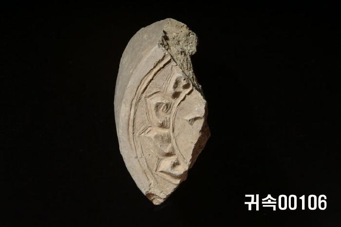 梵字文圓瓦當 이미지
