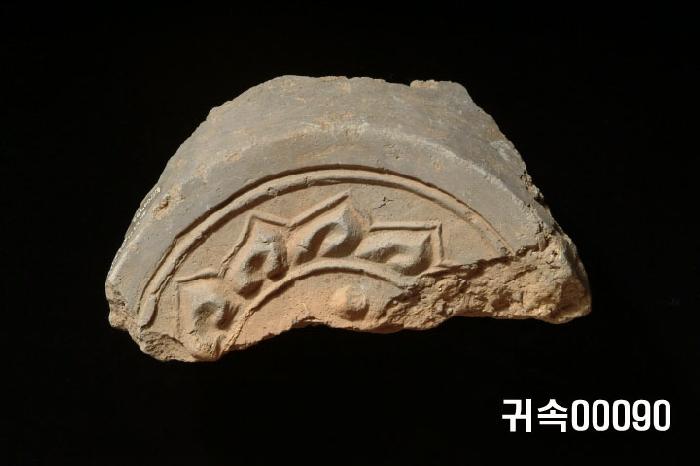 梵字文圓瓦當 이미지