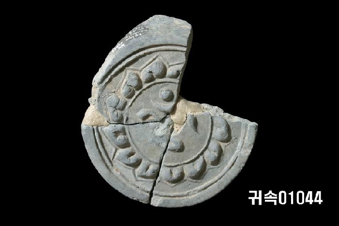 梵字文圓瓦當 이미지