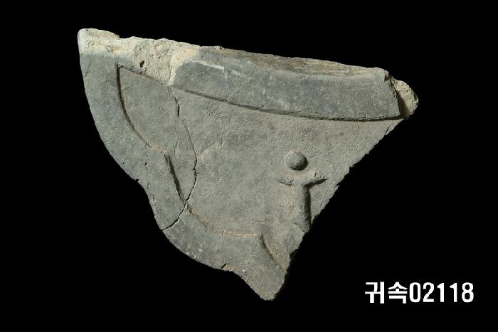 梵字文平瓦當 이미지