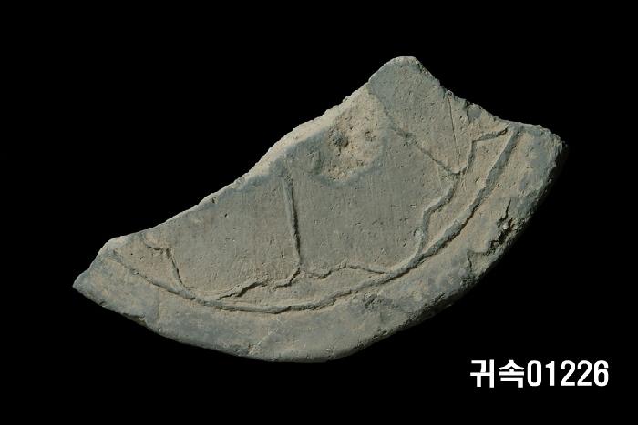梵字文圓瓦當 이미지