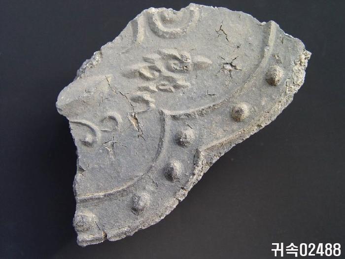 花文平瓦當 이미지