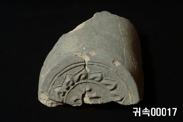 梵字文圓瓦當 이미지