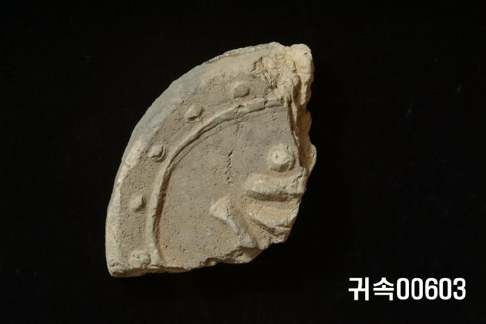 梵字文圓瓦當 이미지
