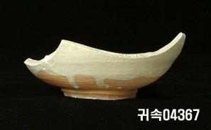 朝鮮 純白磁 鉢 底部片 이미지