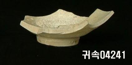 朝鮮 純白磁 鉢 底部片 이미지