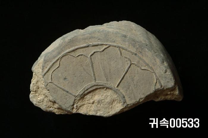 梵字文圓瓦當 이미지